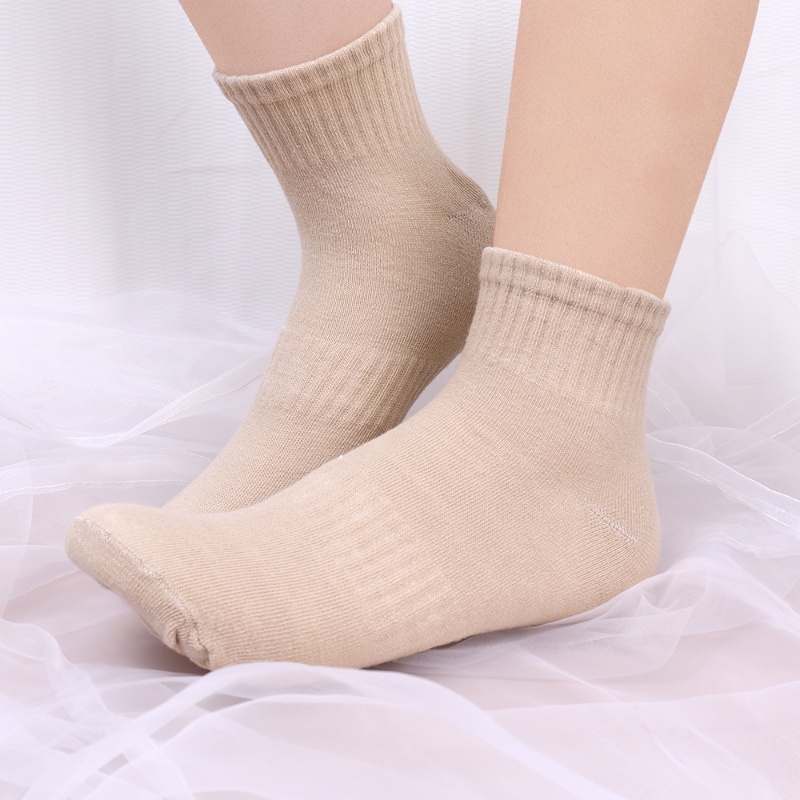 Vớ Thể Thao Ngắn Mỏng Thoáng Khí Thoải Mái Mùa Hè (Màu Sắc Ngẫu Nhiên) Thấm Hút Mồ Hôi Cho Nam Và Nữ