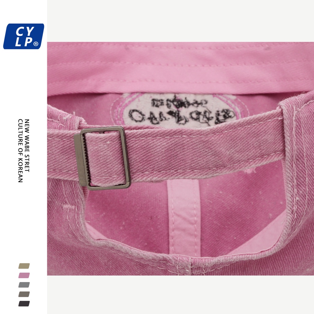 Mũ Lưỡi Trai Mềm Thêu Hình Trái Tim Phong Cách Hàn Quốc Cho Cặp Đôi