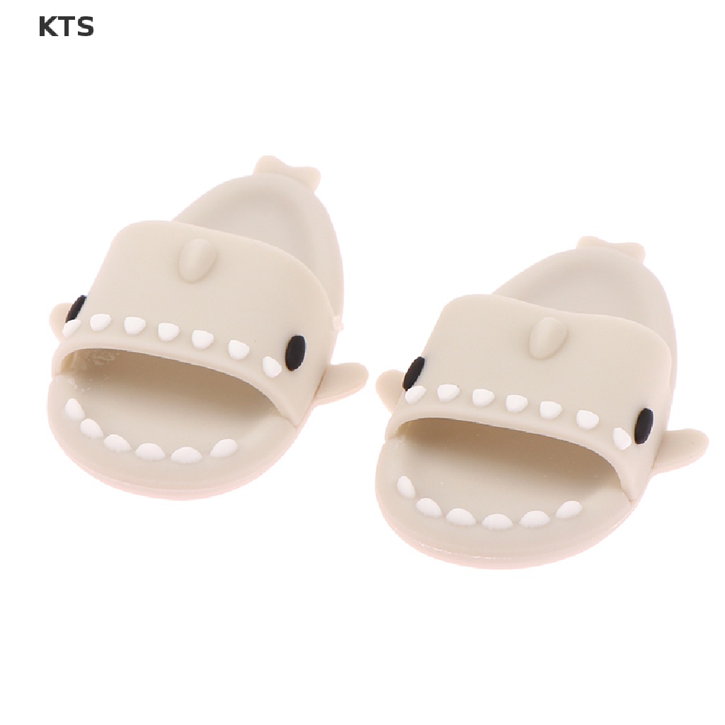 1 Đôi Giày Hình Cá Mập Dễ Thương Cho Búp Bê Tỉ Lệ 1 / 6