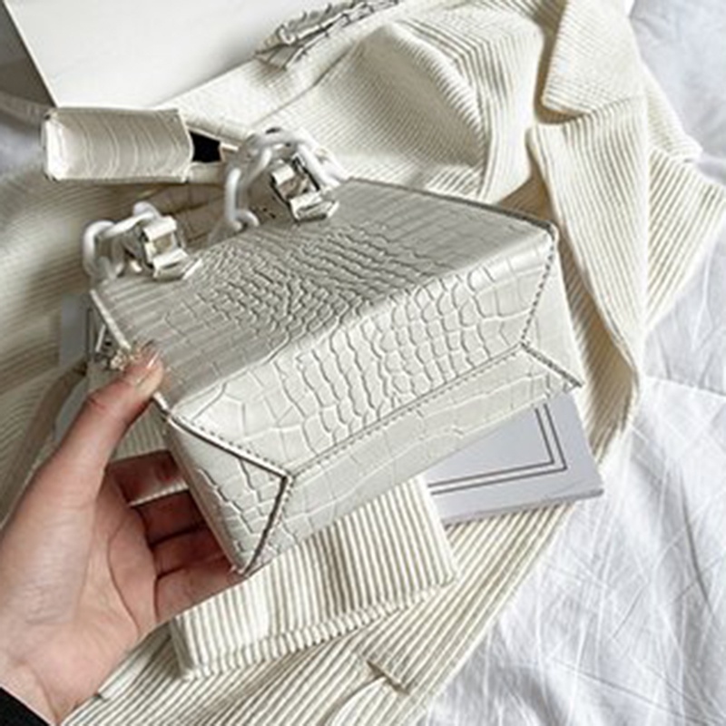 Túi Đeo Chéo Nhỏ Họa Tiết Vân Đá Thời Trang Cho Nữ