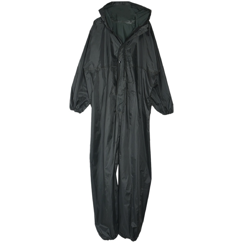 Áo Mưa Đi Xe Máy / Áo Mưa Liền Quần Thời Trang Dành Cho Nam Và Nữ SizeXL Màu Xanh Lá Quân Đội