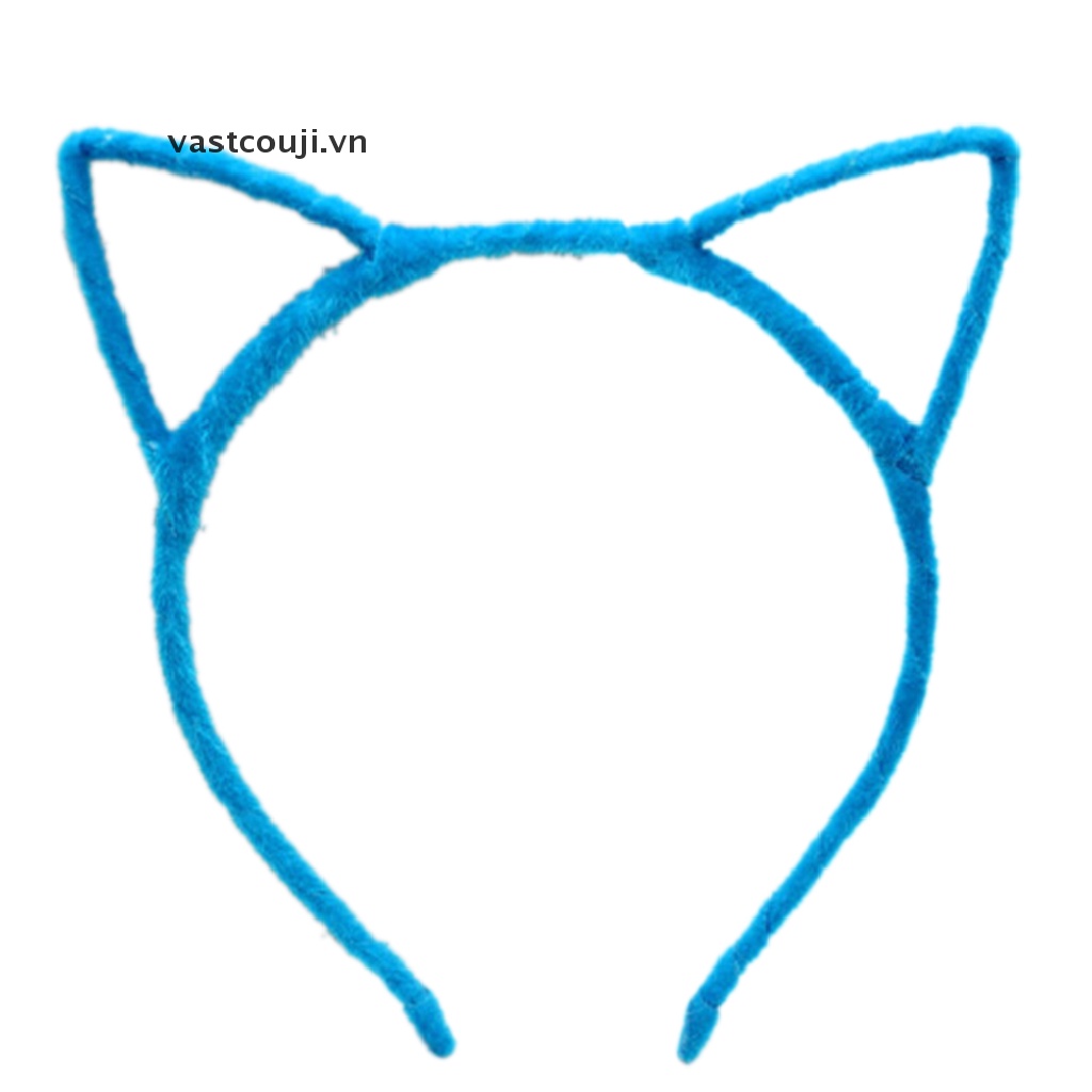 Băng Đô Tai Mèo Nhiều Màu Sắc Dễ Thương Cho Nữ