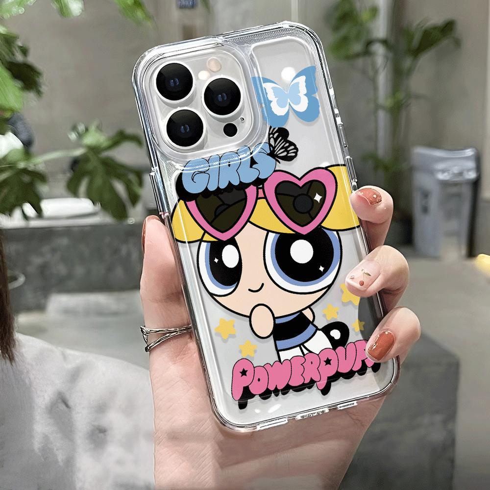 Ốp Điện Thoại Silicon TPU Mềm Trong Suốt Họa Tiết Cô Gái Dễ Thương Cho IPhone 14 13 11 12 Pro XS Max XR X 8 + 7 6S Plus