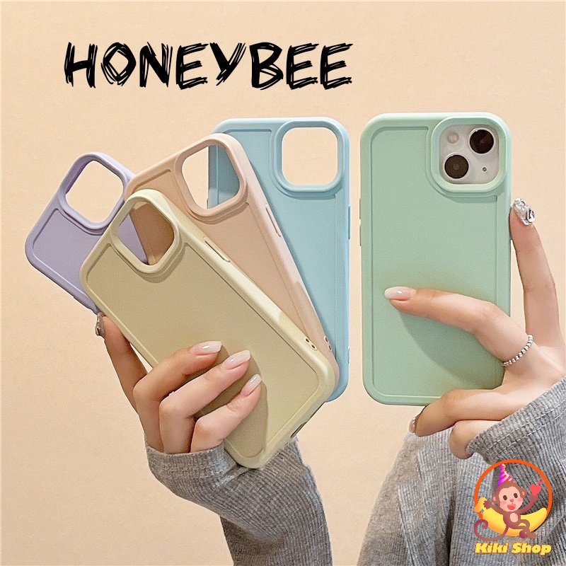 Cho IPhone 14 Ốp Điện Thoại Silicon Dẻo Màu Macaron Chống Sốc Cho IPhone 11 12 13 14 Pro Max X XS XR 8 7 Plus