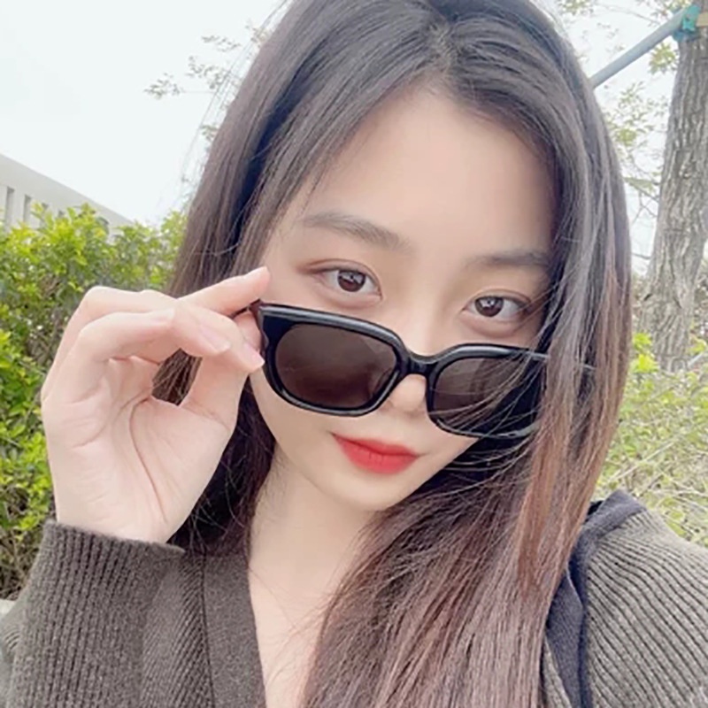 Kính Mát Gọng Vuông Thời Trang Mới Cho Nam Nữ Màu Sắc