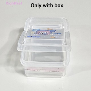Rightfeel 1PCS Collection Container Case Plastic Transparent Storage Box Small Clear Store box With Lid jewelry Finishing Accessories New