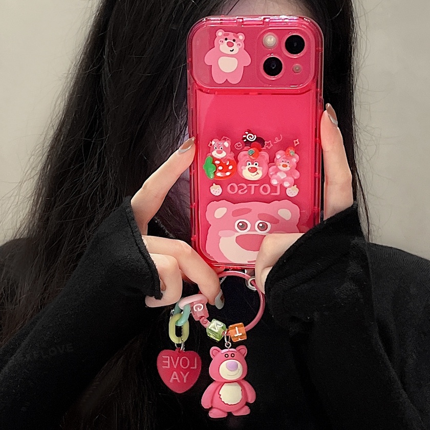 Ốp Điện Thoại Silicone Mềm Hình Gấu 3D Cho IPhone 7 8 6 S + 11 12 13 14 Pro MAX + Mini X XR XS MAX SE 2020 11Pro 12pro 13Pro