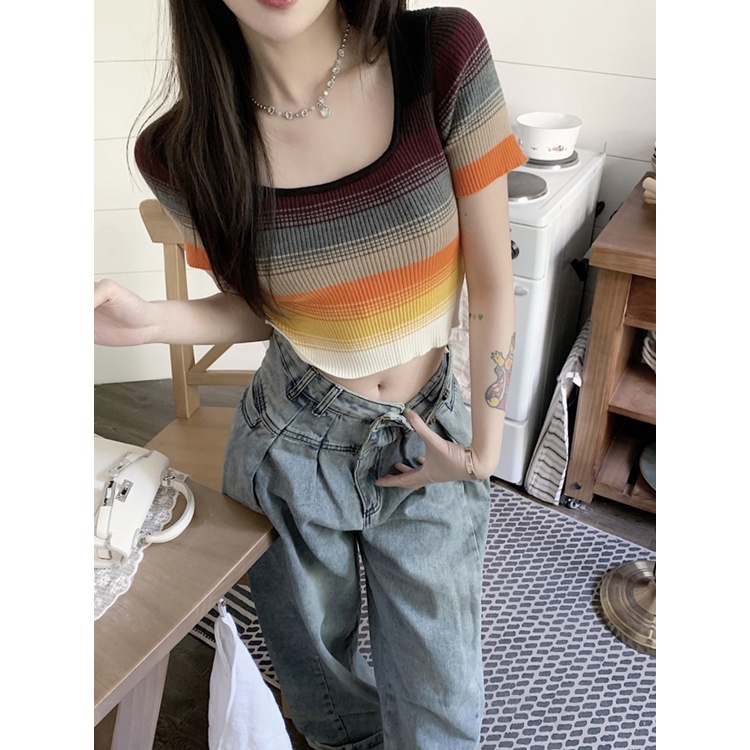 NRVP Áo Tank Top Màu Sắc Đơn Giản Thoải Mái Quyến Rũ Cho Nữ
