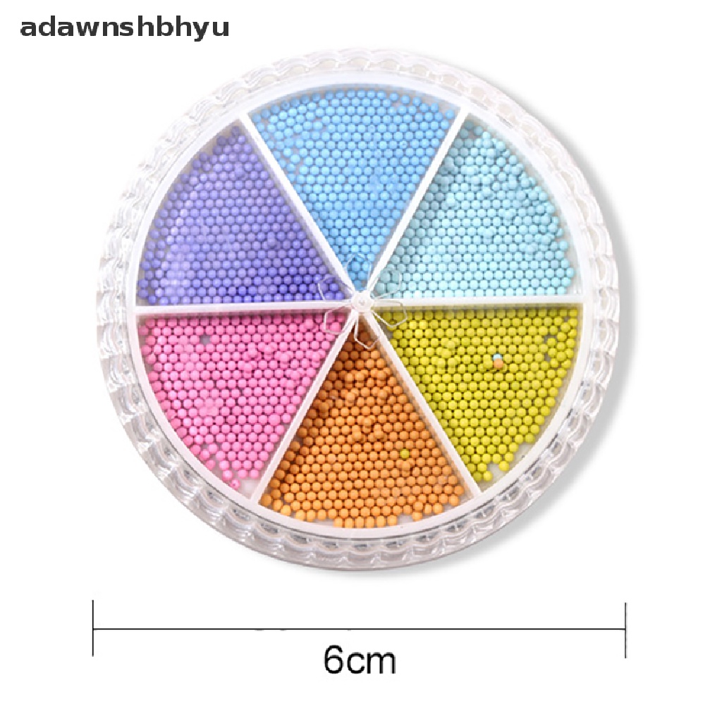 Hạt Cườm 3D Mini Nhiều Màu Sắc Dùng Trang Trí Móng Tay Nghệ Thuật DIY