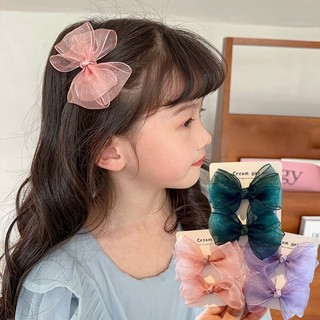 1 Cặp Kẹp Tóc Nơ Xinh Xắn Dành Cho Nữ dreamdiary