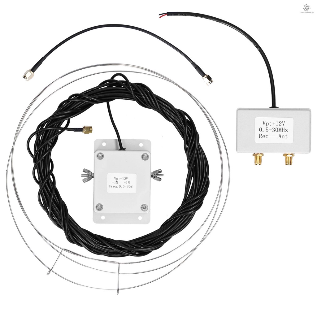 Ăng Ten Vòng Lặp Sóng Ngắn Tiếng Ồn Vừa 0.5-30 MHz A-30 + (plus)