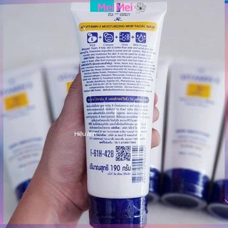 Sữa Rửa Mặt Vitamin E Thái Lan 190g