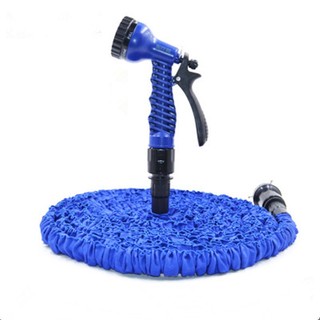 50FT Expandable Water Gun Hose Kit Magic PVC Reel Pipe 7 Spraying Modes Water Gun Garden Farm Irrigation Car Wash Tool
