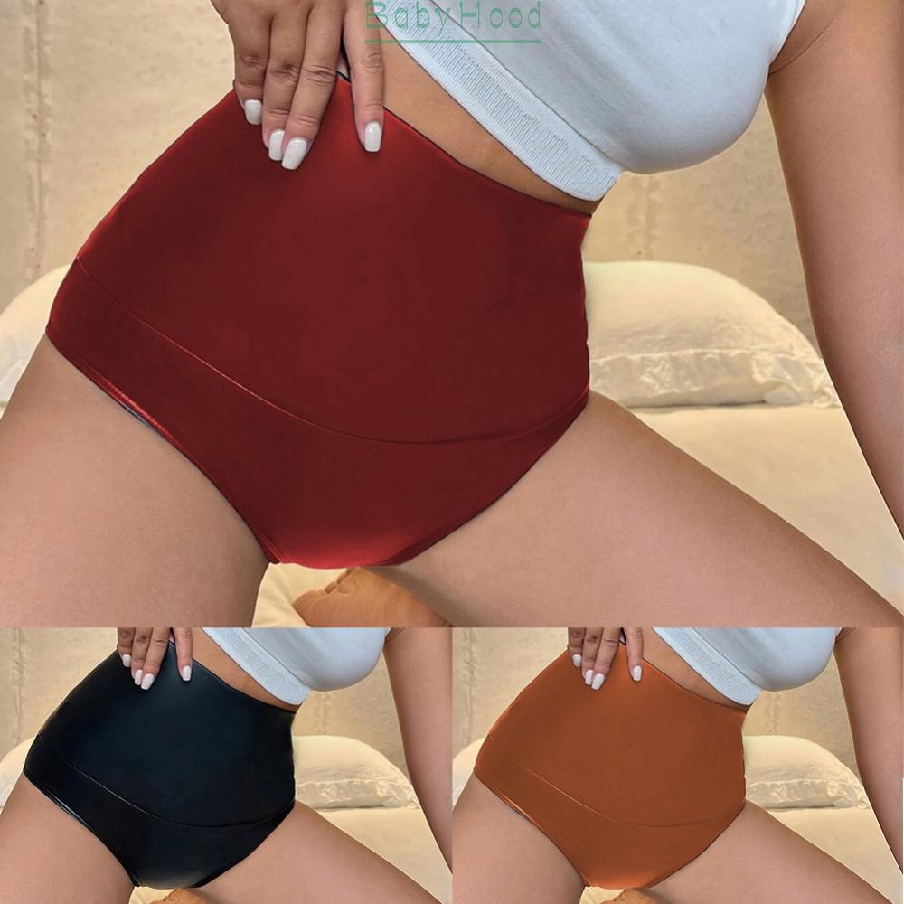 Women PU Leather High Waist Shorts Hot Pants Yoga Shorts Punk Dance Bottoms  2023 hot sale new#BBHOOD