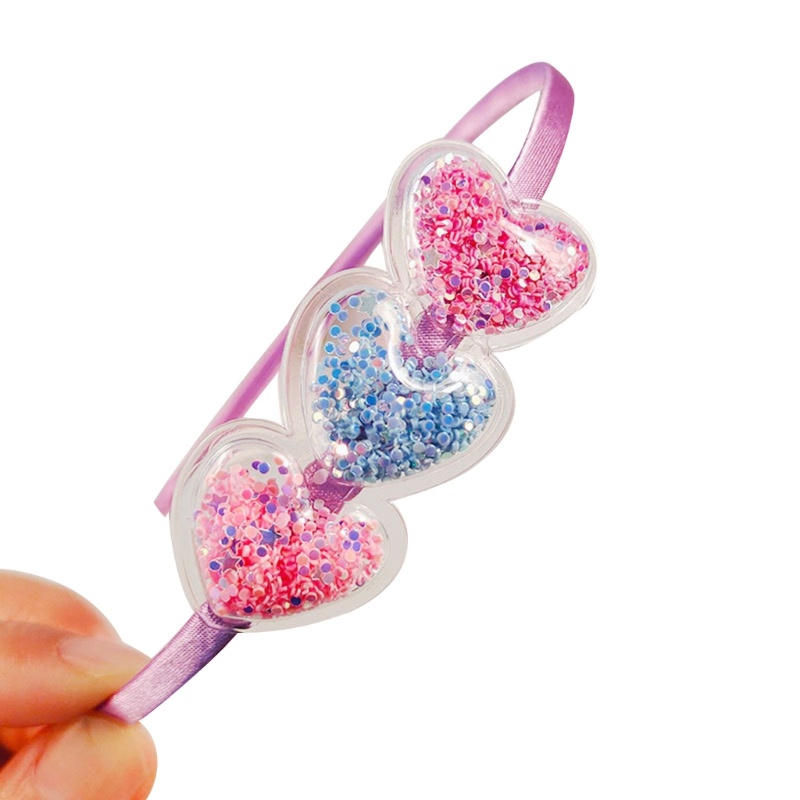 Flgo Băng Đô Cài Tóc Hình Trái Tim Dễ Thương Cho Bé Gái