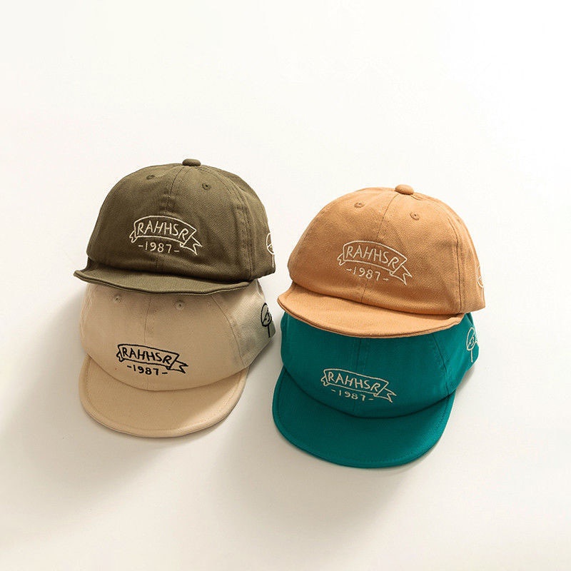 Mũ Lưỡi Trai Màu Trơn Thêu Chữ Phong Cách Thể Thao Thời Trang Mùa Hè Cho Nam Và Nữ