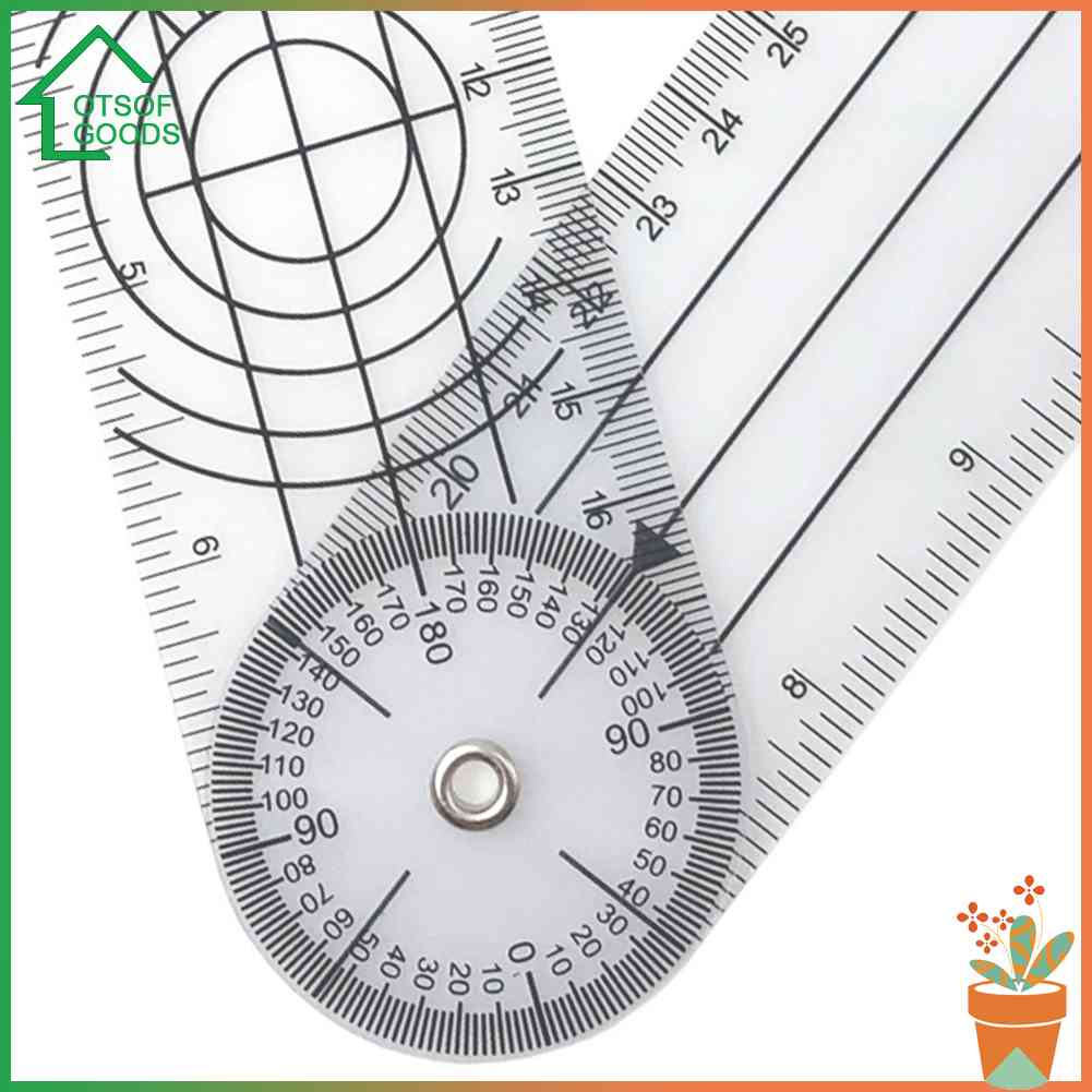 ✿ Kem Nhuộm Tóc lotsofgoods ✿ Thước Đo Góc Đa Năng Xoay 360 Độ