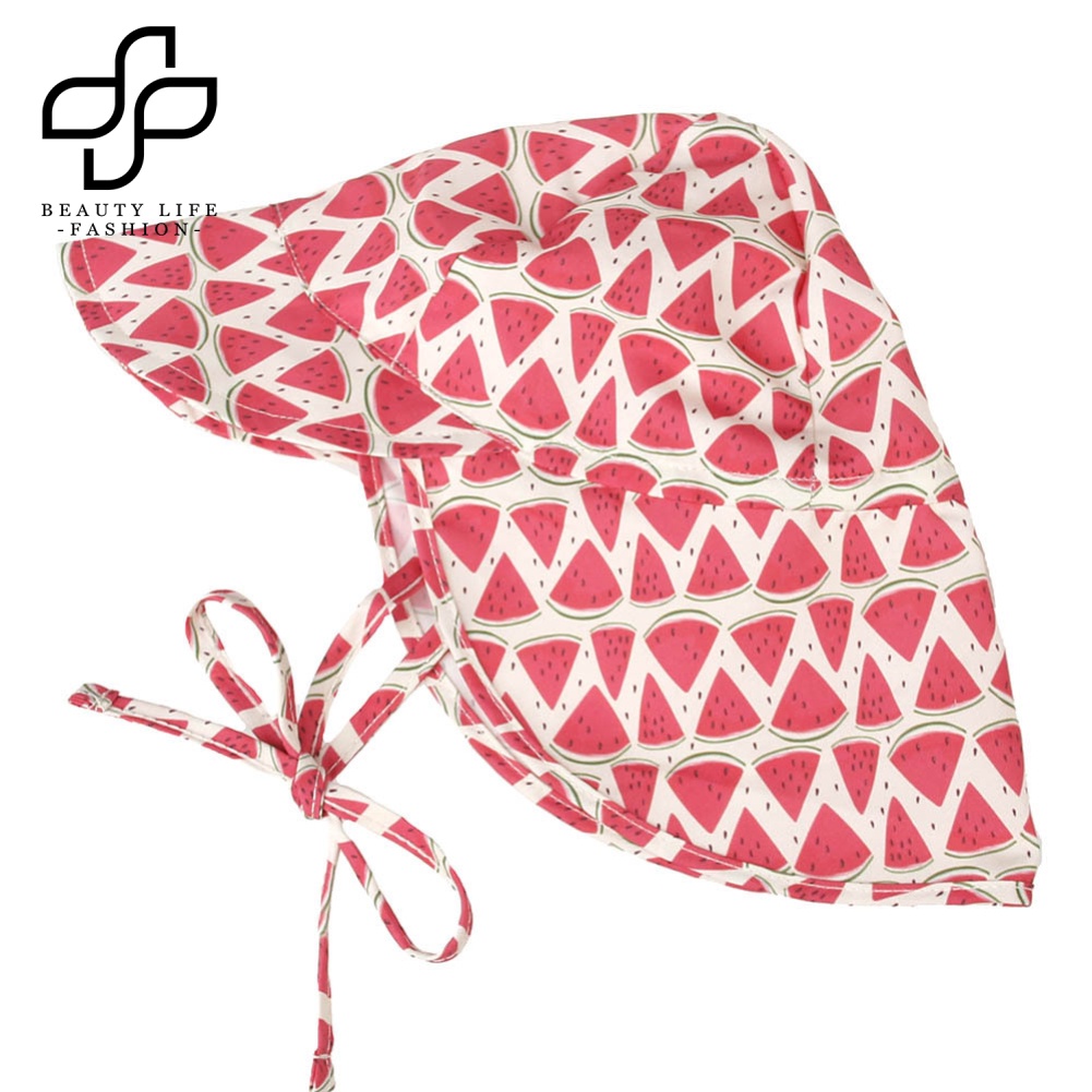 Mũ Chống Nắng Thoáng Khí Che Tai Thời Trang Đi Biển Mùa Hè Cho Bé Trai Và Gái