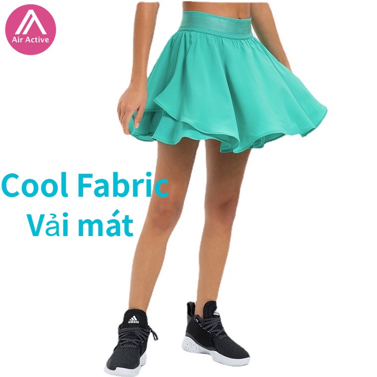 Chân Váy Tennis Vải Wicking 2 Trong Một Thời Trang Mát Mẻ Tập Thể Dục Hoặc Hàng Ngày