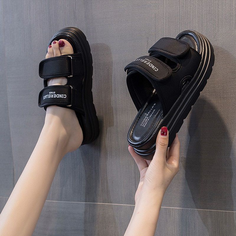 Dép Sandal Đế Dày Thời Trang Mùa Hè Chất Lượng Cao Cho Nữ