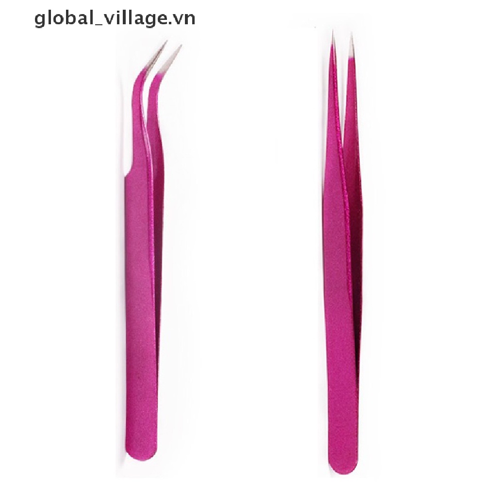 1 Nhíp Cong / Thẳng Bằng Thép Không Gỉ Chuyên Dụng Cho Nối Mi