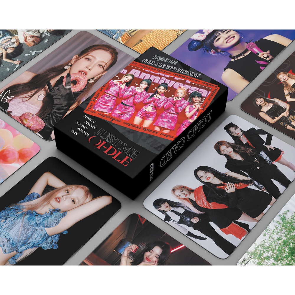Set ảnh Minnie Card 2022 Latest GIDLE《Just Me I-DLE》Photocard I-DLE I NEVER DIE
