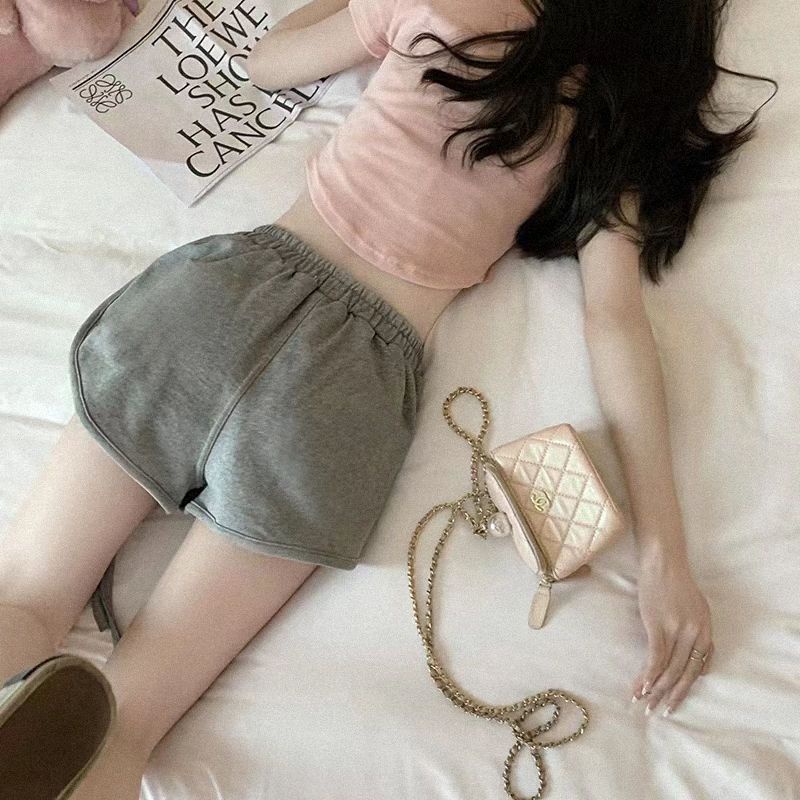 Quần short COZOKC thể thao lưng thun co giãn tốt thiết kế năng động cho nữ