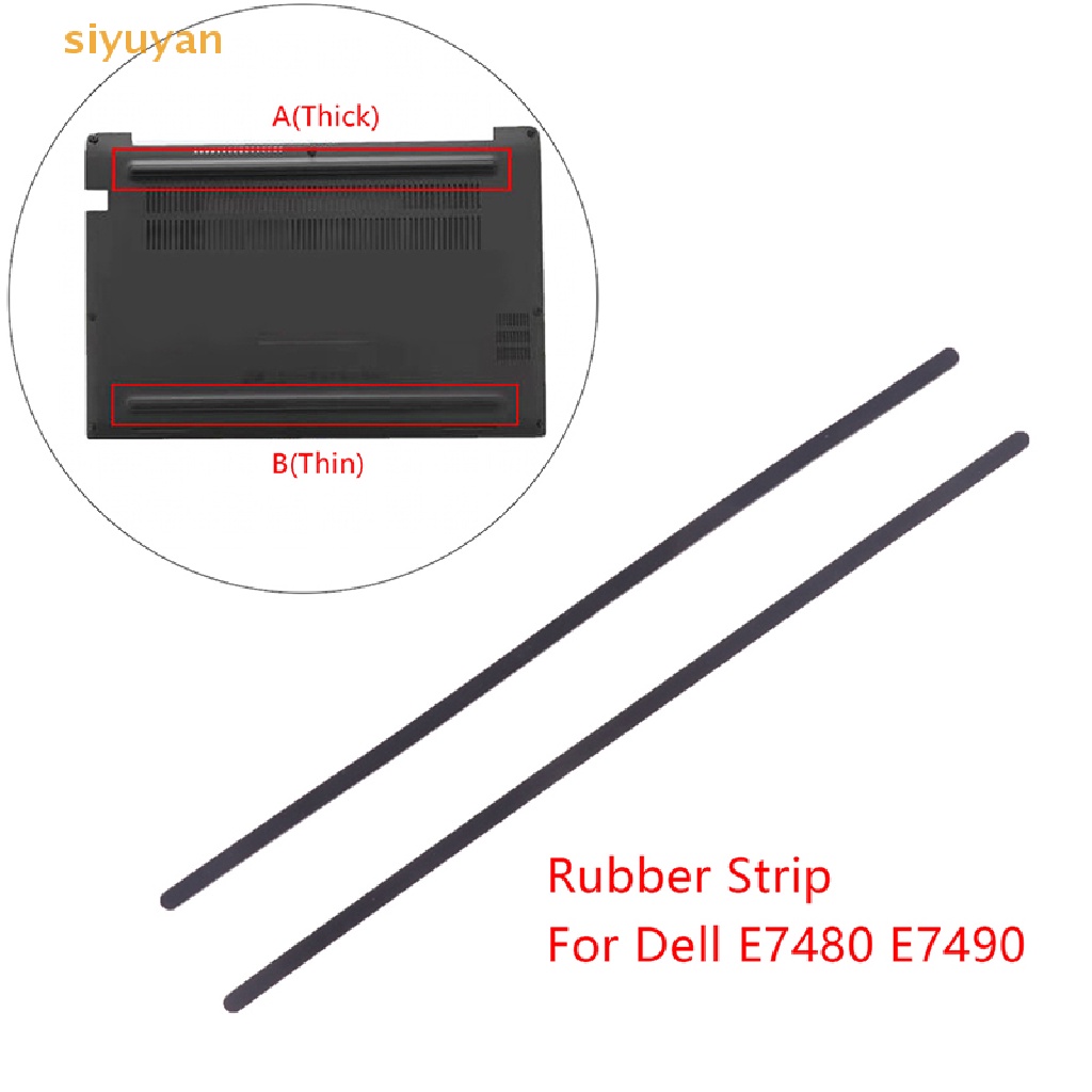 Set 1 / 2 Dải Cao Su Bọc Đáy Laptop Chống Trượt Cho Dell E7480 E7490