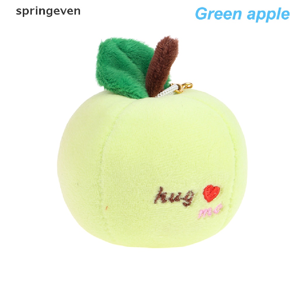 Móc Khóa Hình Trái Cây Nhồi Bông Đáng Yêu