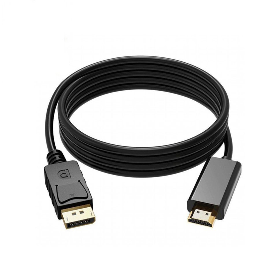 ✱BEST✱ Display Port DP Male To HDMI-Compatible Adapter 4K L Top TV High Definition