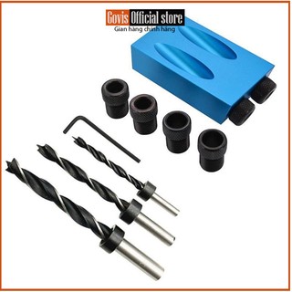 Phụ Kiện Làm mộc Cữ khoan chéo mini - Cử khoan chéo ghép ván gỗ