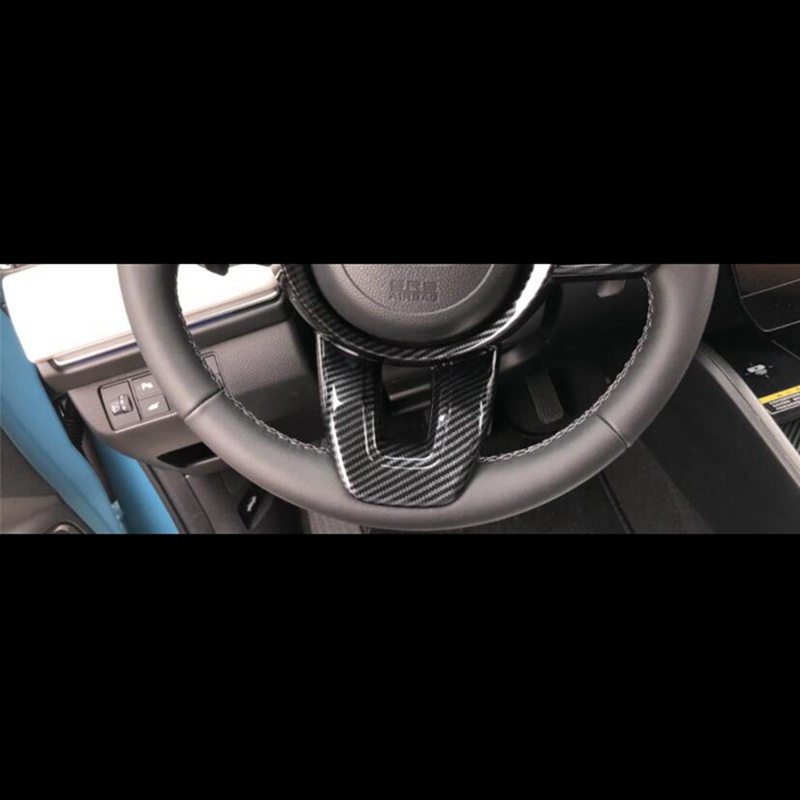 Phụ Kiện Trang Trí Vô Lăng Xe Hơi honda hrv hr-v 2022 2023 Bằng abs Sợi carbon