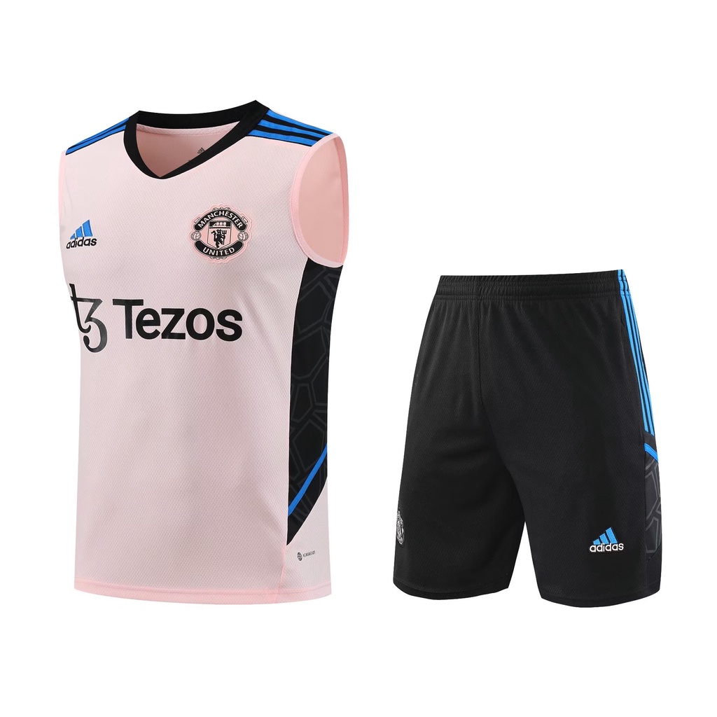 Áo Thun Ba Lỗ Kèm Quần Short Màu Hồng Size S-2XL