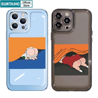 Suntaiho Ốp lưng iphone Ốp Điện Thoại mềm họa tiết độc lạ thích hợp cho iPhone 11Pro Max 13 12 11 14Pro X XS XR XSMAX 7Plus 8Plus
