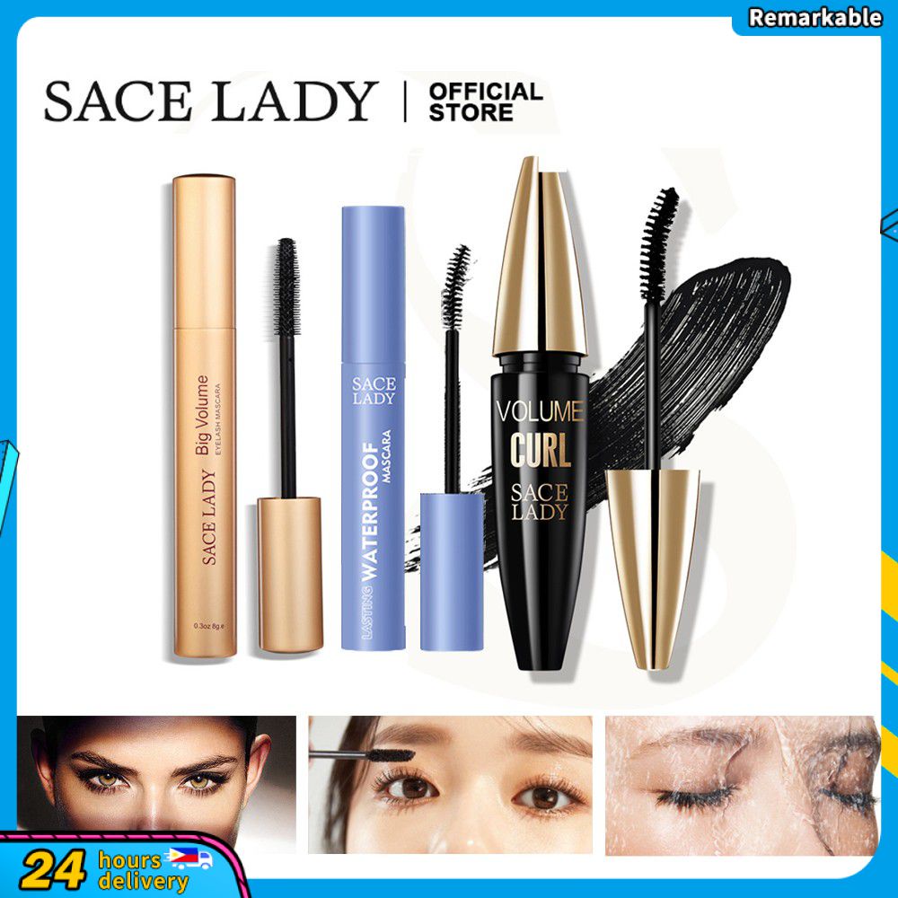 Mascara SACE LADY Màu Đen Chống Thấm Nước Và Mồ Hôi SL348 / SL341 / SL347