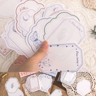 Set 30 tấm giấy note mix nhiều màu giấy ghi chú fairy dream