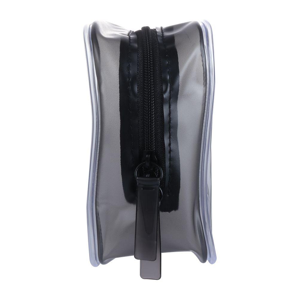 Túi PVC trong suốt phối khóa kéo chống thấm nước đựng mỹ phẩm tiện lợi