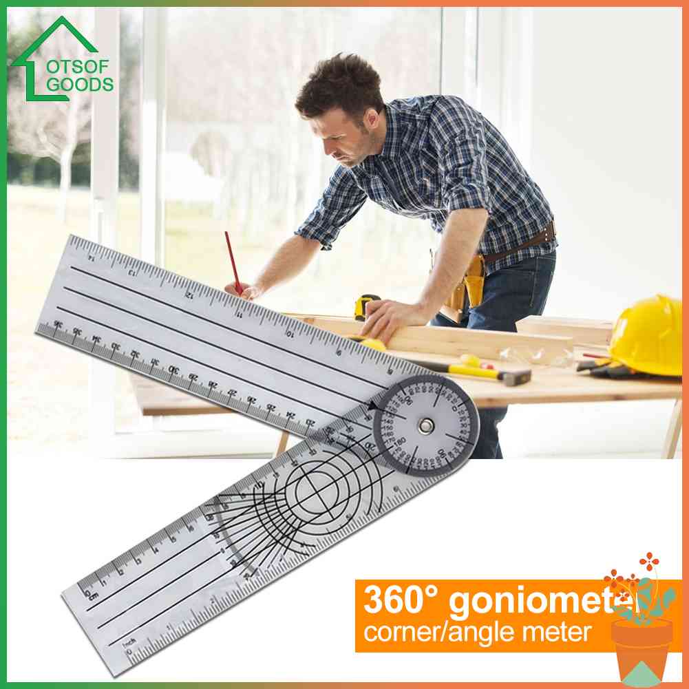 ✿ Kem Nhuộm Tóc lotsofgoods ✿ Thước Đo Góc Đa Năng Xoay 360 Độ