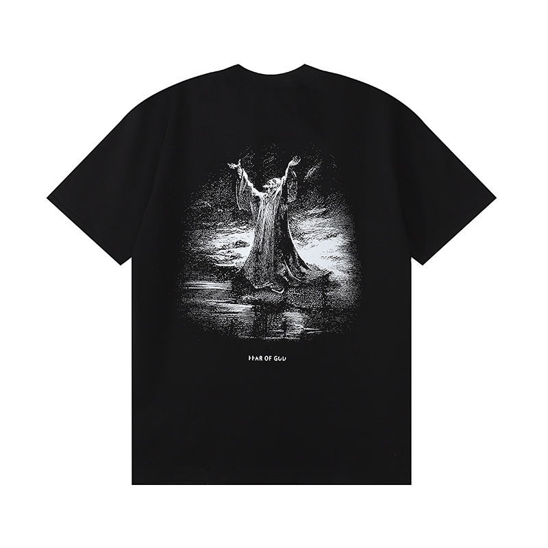 Áo Thun Tay Ngắn Union x FOG 2023SS Brazil Jesus Thời Trang Xu Hướng