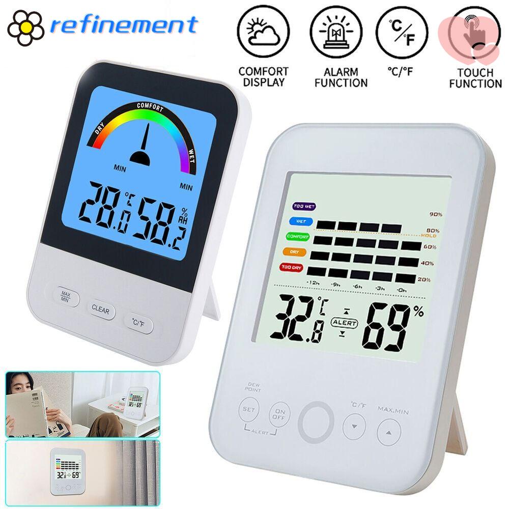 Máy Đo Độ Ẩm Màn Hình LCD Cảm Ứng Kỹ Thuật Số