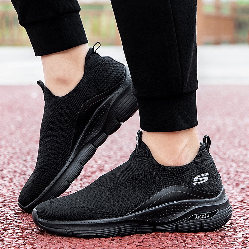Go Walk Arch-fit * Skechers_Giày Thường Giày Chạy Bộ Thể Thao Trượt Vào Giày Chạy Bộ Skechers_