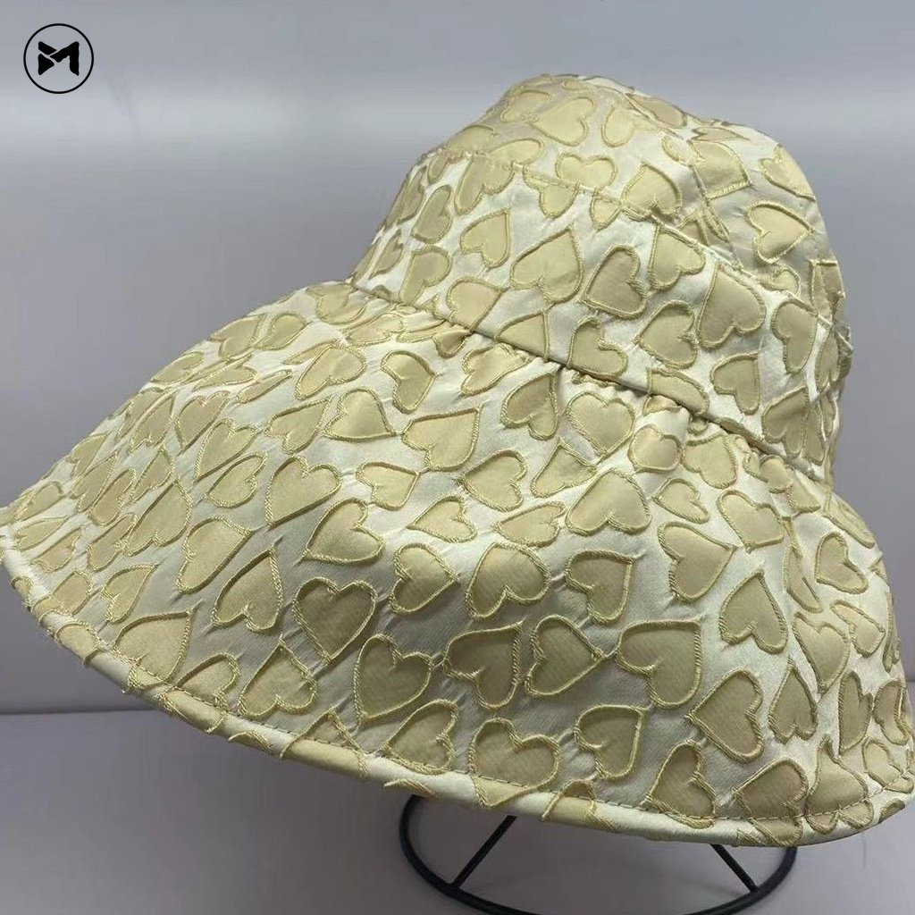 Nón Vành Chống Nắng Tia UV Màu Đen Thời Trang Mới 2023 Cho Nữ