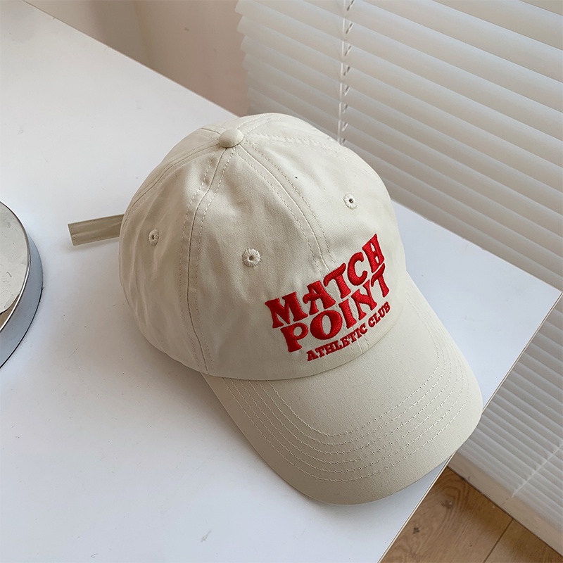 Mũ Lưỡi Trai Mềm Mại In Chữ Phong Cách Hàn Quốc Thời Trang Cho Nữ