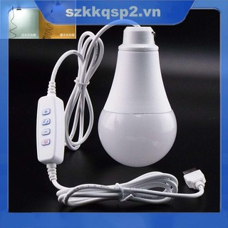 Bóng Đèn LED USB 5V 3W 10W VNK2 Dùng Đọc Sách Trong Nhà / Ngoài Trời
