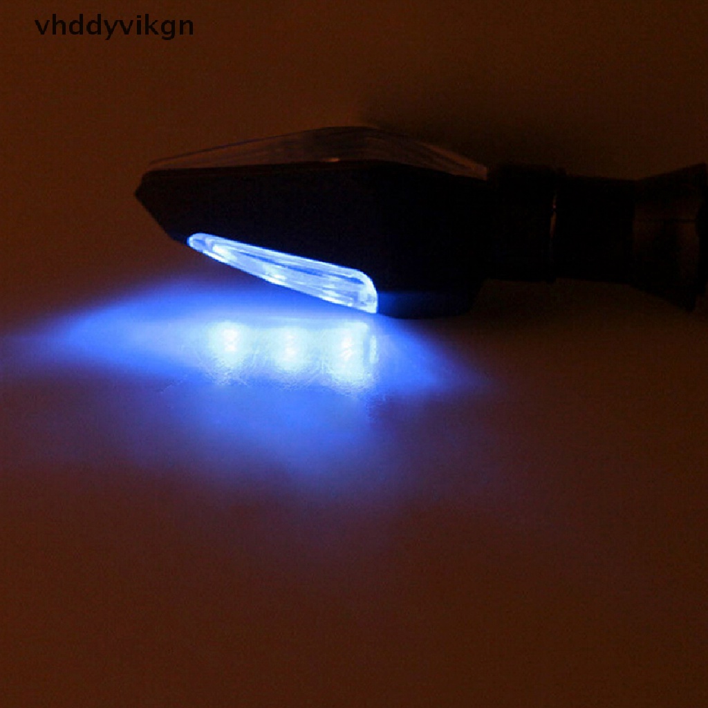 Đèn Xi Nhan 12 Bóng Led Màu Hổ Phách + Xanh Dương Thông Dụng Cho Xe Máy