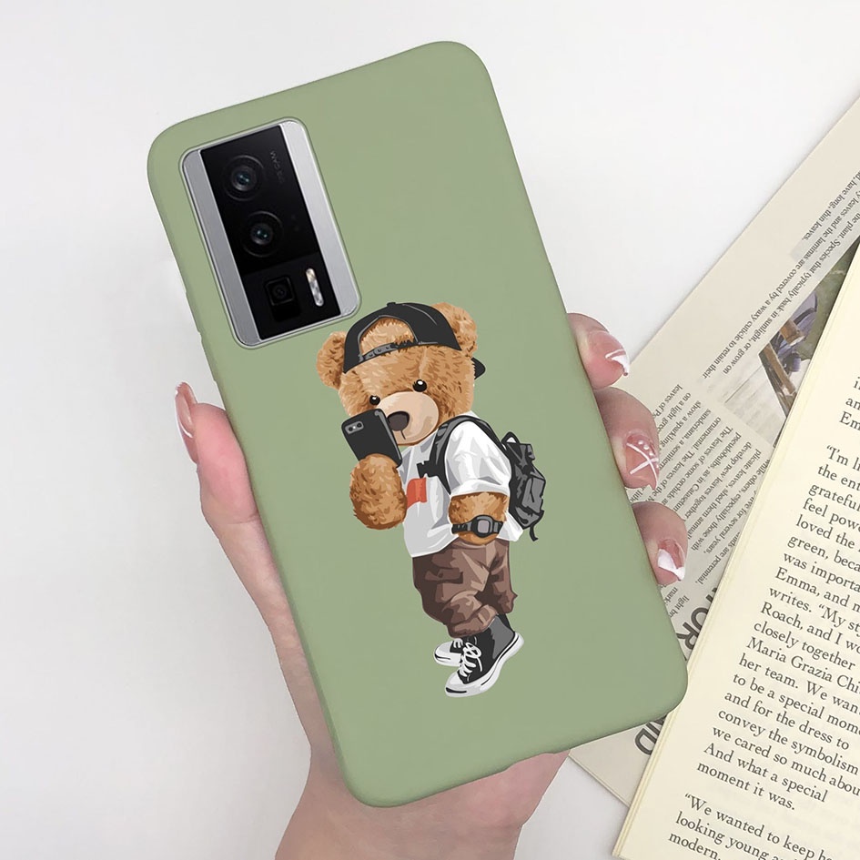 Ốp Điện Thoại Silicon Mềm Hình Gấu / Hoa / Xương Rồng / Phi Hành Gia Cho Xiaomi Redmi K60 Pro Bumper 6.67 Inches Xiaomi Redmi K60