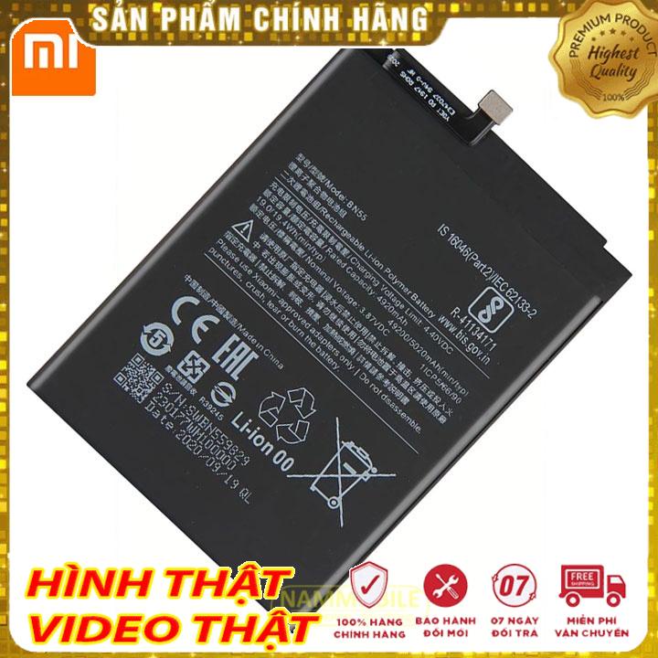 Pin Xiaomi Redmi Note 9S BN55-NO9S 5020mAh Zin + Tặng Keo Dán Pin + FreeShip