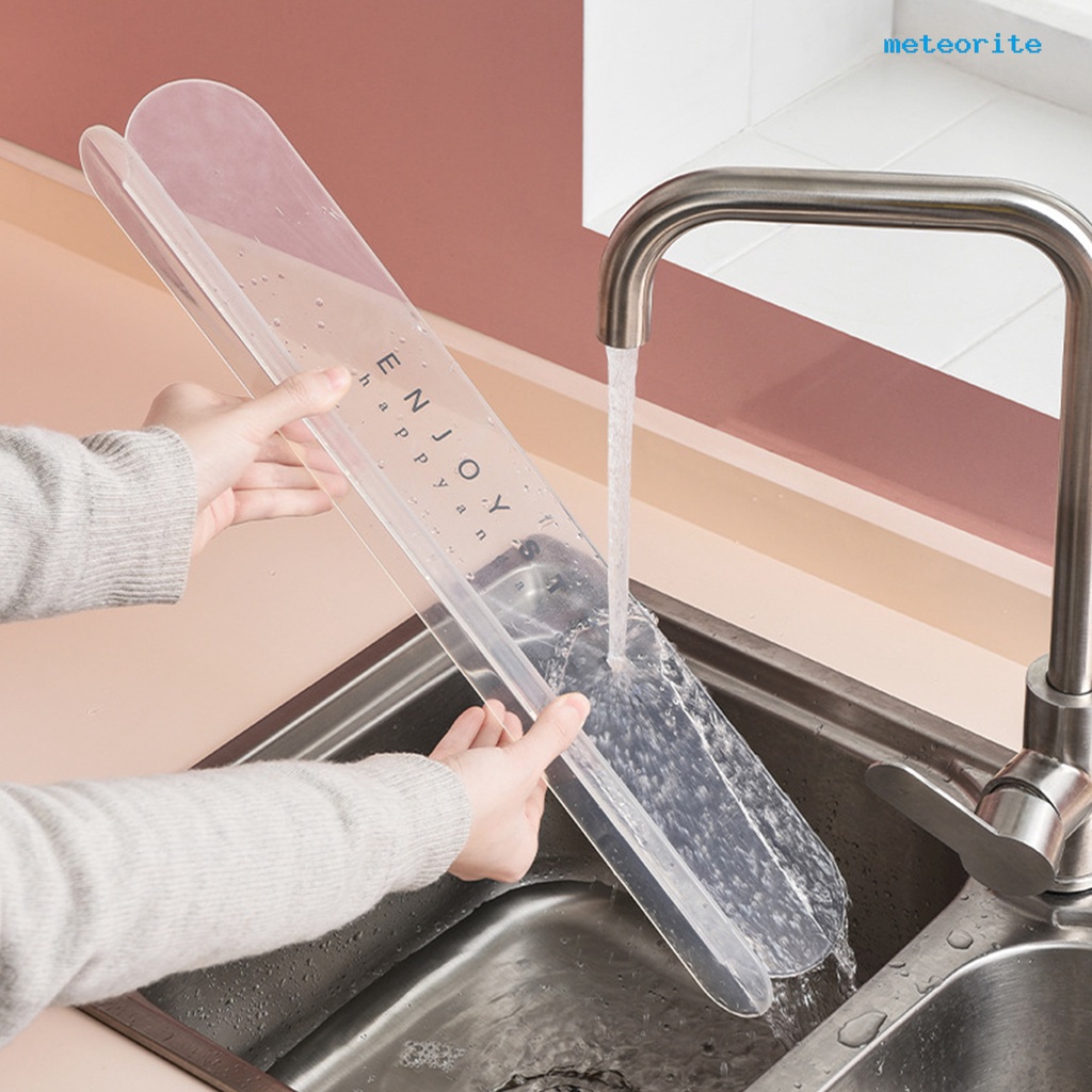 Tấm Chắn Bắn Nước Bồn Rửa Chén Bằng TPR Chống Thấm Nước Tiện Dụng Cho Nhà Bếp