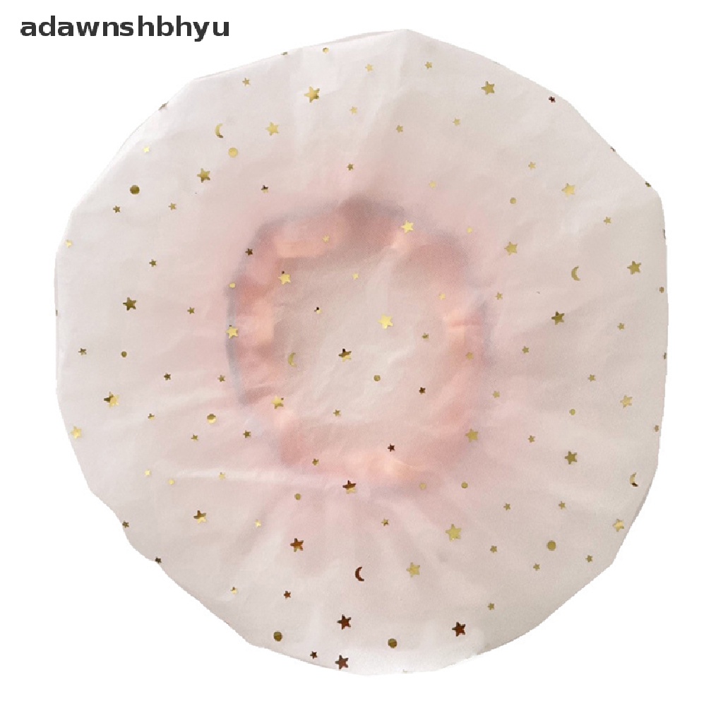 1 Mũ Trùm Tóc Hai Lớp Chống Thấm Nước Có Thể Tái Sử Dụng Cho Nữ