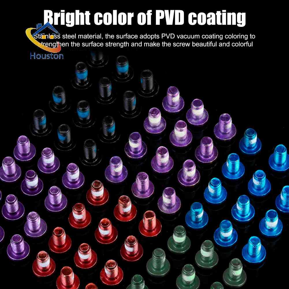 Ốc Vít Phanh Đĩa 12x M5x10mm Chuyên Dụng Cho Xe Đạp Leo Núi T25